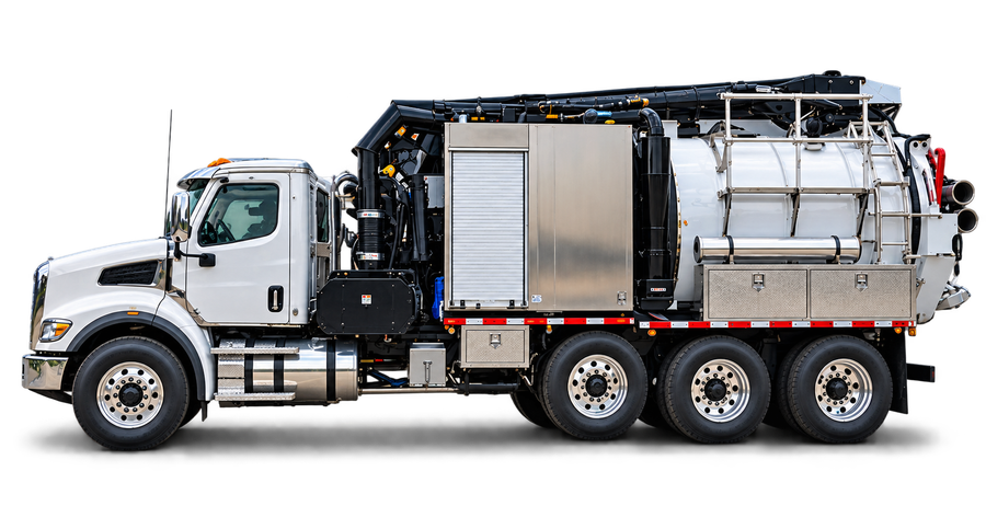 Hydrovac truck